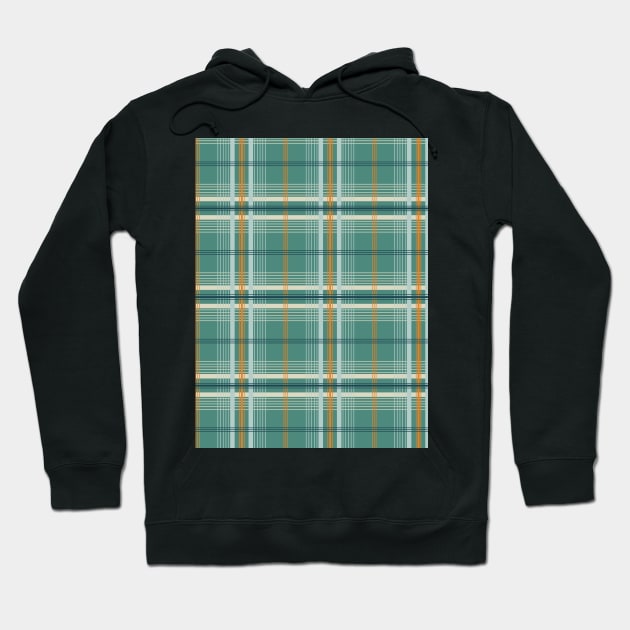 Green plaid,checkered Hoodie by ilhnklv